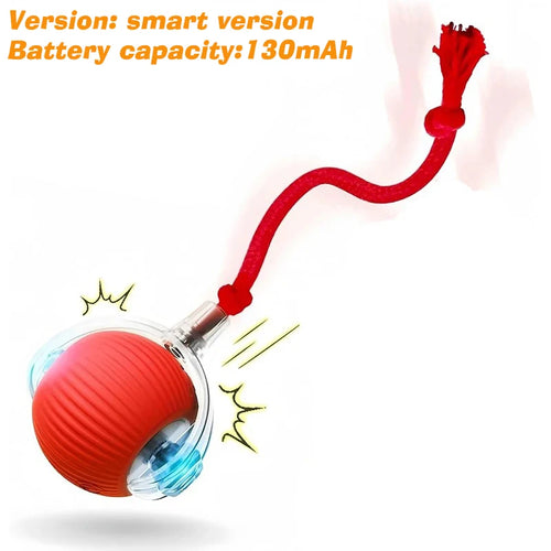 New Dog Interactive Ball Toy,Automatic Rolling Dog Ball Rechargeable,Smart Puppy Interactive Toy,Intelligent Balls Toy for Dogs